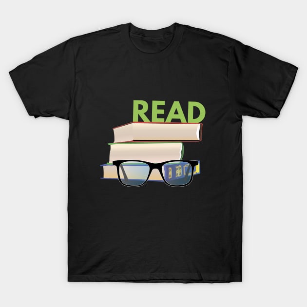 Read Books to Be More Interesting T-Shirt by NorseTech